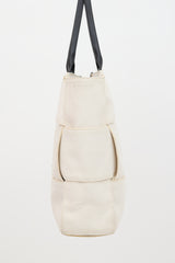 Bottega Veneta Intrecciato Canvas Maxi Arco Tote Bag