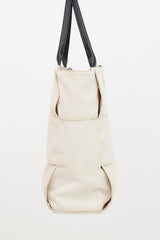 Bottega Veneta Intrecciato Canvas Maxi Arco Tote Bag