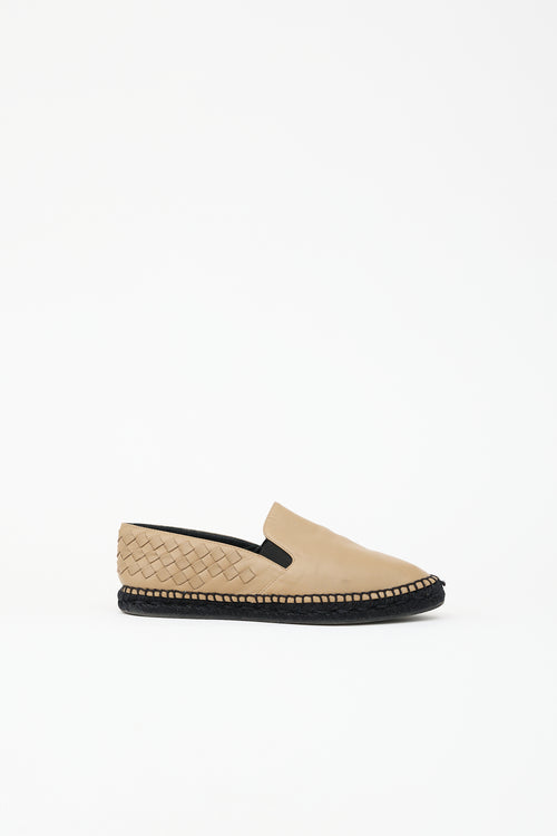 Bottega Veneta Intrecciato Espadrille Flat