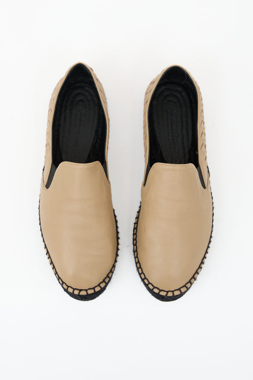 Bottega Veneta Intrecciato Espadrille Flat