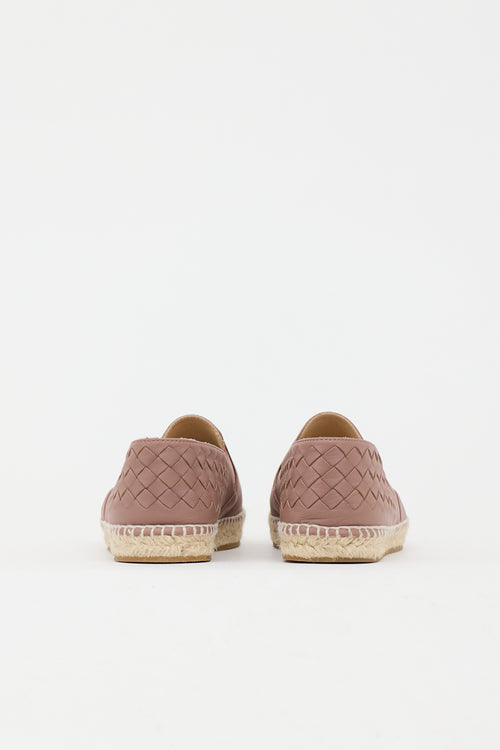 Bottega Veneta Intrecciato Leather Espadrille