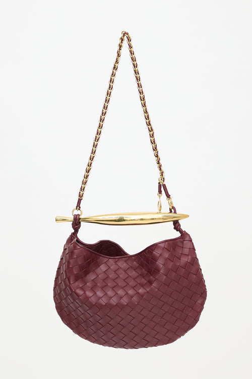 Bottega Veneta Intrecciato Sardine Chain Bag