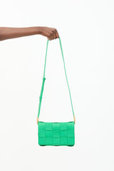 Bottega Veneta Intreccio Leather Medium Cassette Bag