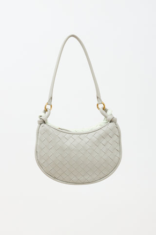 Bottega Veneta Leather Intrecciato Small Gemelli Bag