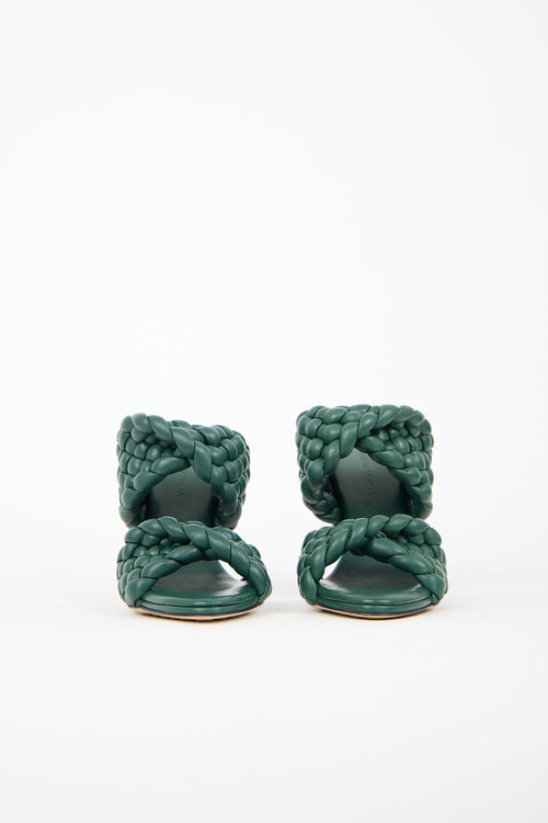 Bottega Veneta Padded Leather Curve Sandal