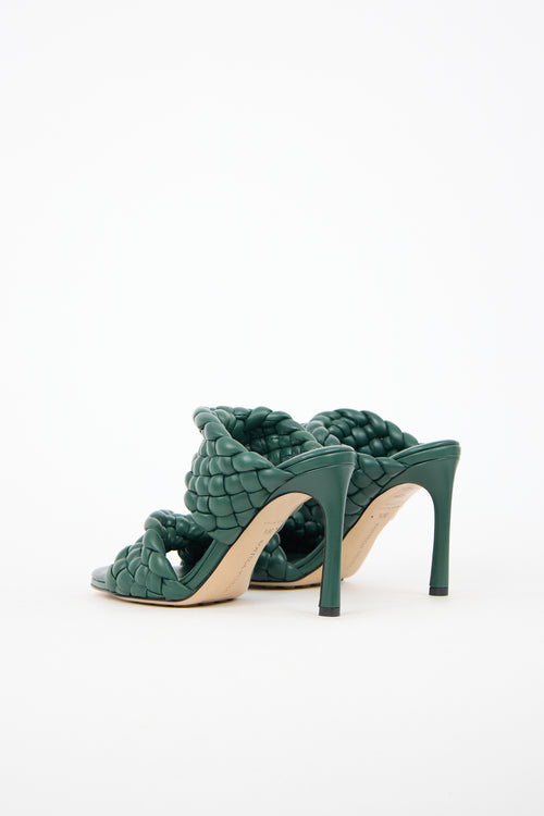 Bottega Veneta Padded Leather Curve Sandal