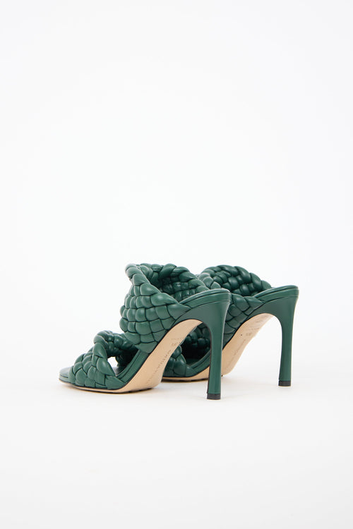 Bottega Veneta Padded Leather Curve Sandal