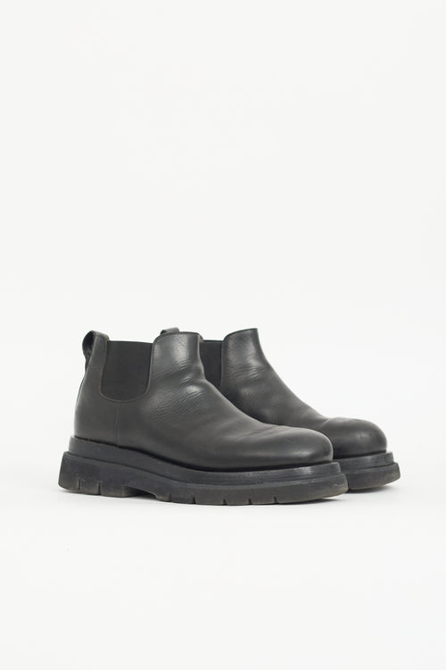 Bottega Veneta Leather Chelsea Ankle Boot