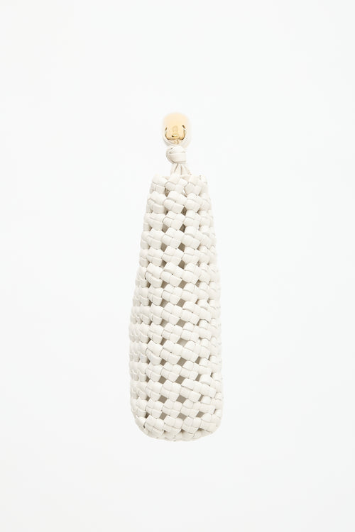 Bottega Veneta Leather Crochet Sardine Bag