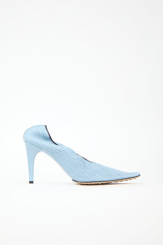 Bottega Veneta Leather Crunch Pump