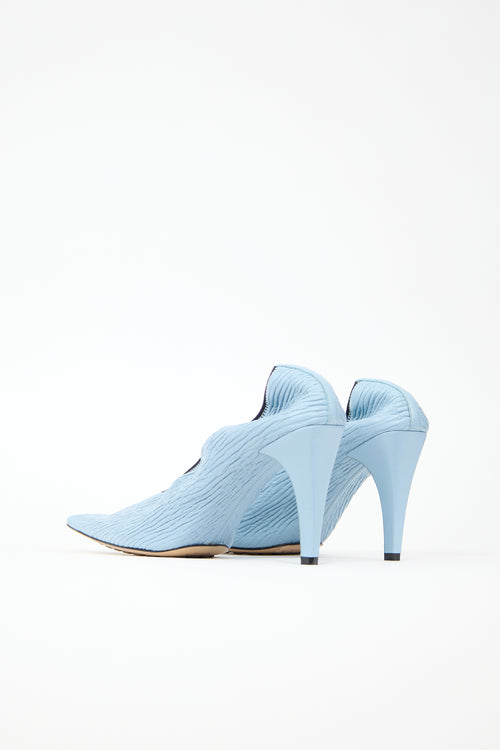 Bottega Veneta Leather Crunch Pump