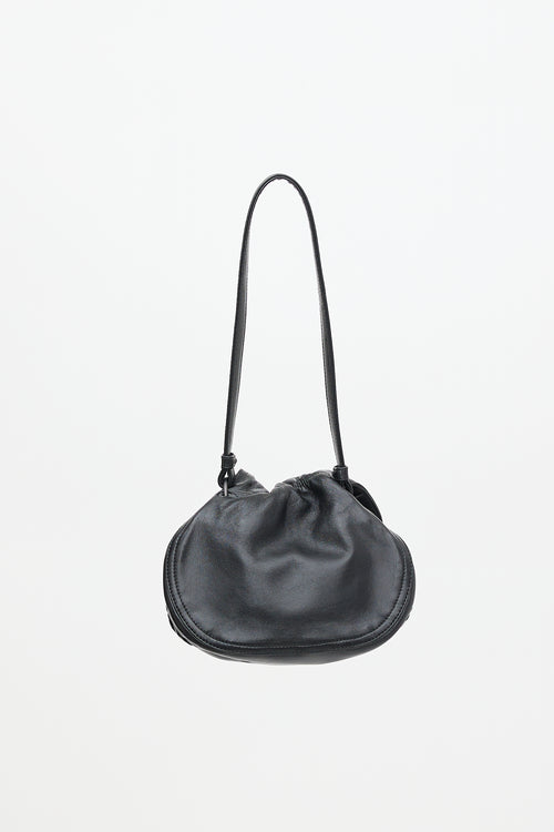 Bottega Veneta Leather Flap Shoulder Bag