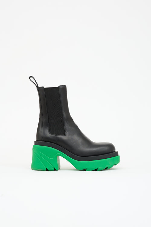Bottega Veneta Leather Flash Chelsea Boot