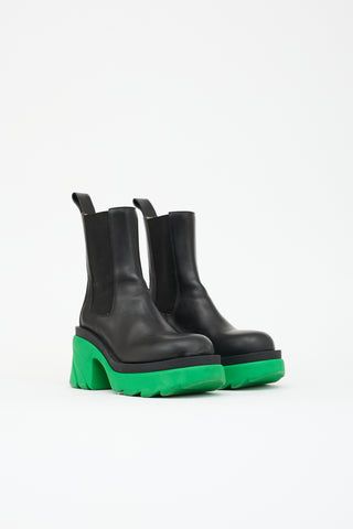 Bottega Veneta Leather Flash Chelsea Boot