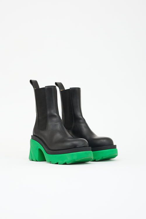 Bottega Veneta Leather Flash Chelsea Boot