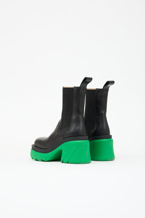 Bottega Veneta Leather Flash Chelsea Boot