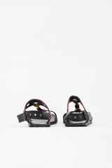 Bottega Veneta Leather Grommet Sandal