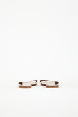 Bottega Veneta Leather Intrecciato Sandal