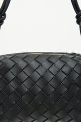 Bottega Veneta Leather Intrecciato Mini Camera Loop Bag