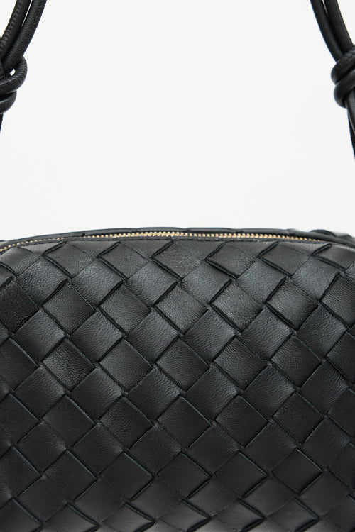 Bottega Veneta Leather Intrecciato Mini Camera Loop Bag