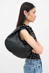Bottega Veneta Leather Intrecciato Teen Jodie Handbag