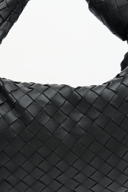 Bottega Veneta Leather Intrecciato Teen Jodie Handbag