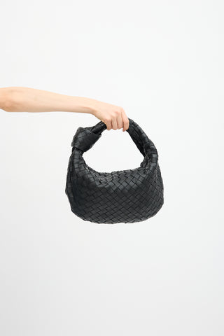 Bottega Veneta Leather Intrecciato Teen Jodie Handbag