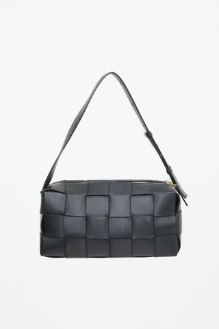Bottega Veneta Leather Intreccio Small Cassette Bag