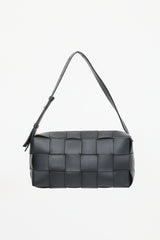 Bottega Veneta Leather Intreccio Small Cassette Bag