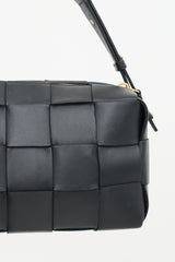 Bottega Veneta Leather Intreccio Small Cassette Bag