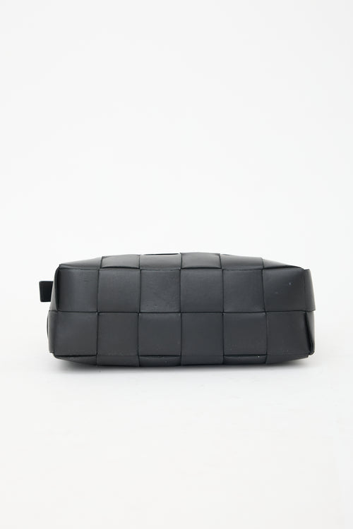 Bottega Veneta Leather Intreccio Small Cassette Bag