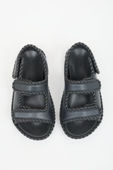 Bottega Veneta Leather Jack Sandal