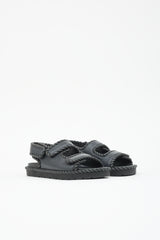 Bottega Veneta Leather Jack Sandal
