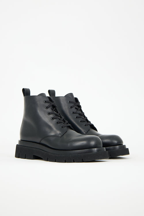 Bottega Veneta Leather Lug Boot