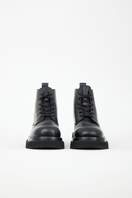 Bottega Veneta Leather Lug Boot