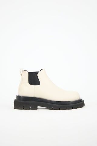 Bottega Veneta Leather Lug Chelsea Boot