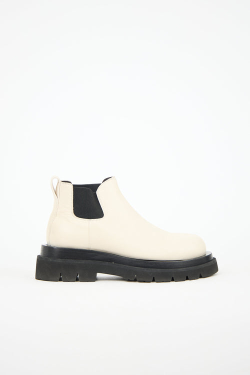 Bottega Veneta Leather Lug Chelsea Boot
