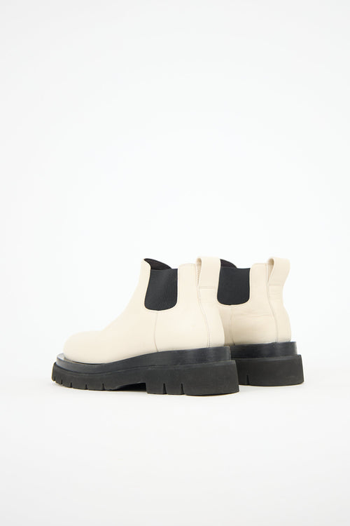 Bottega Veneta Leather Lug Chelsea Boot
