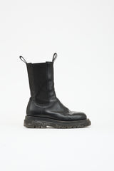 Bottega Veneta Leather Lug Chelsea Boot