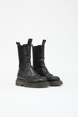 Bottega Veneta Leather Lug Chelsea Boot