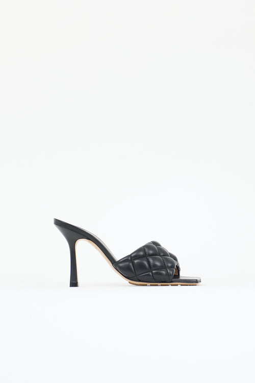 Bottega Veneta Leather Padded Mule