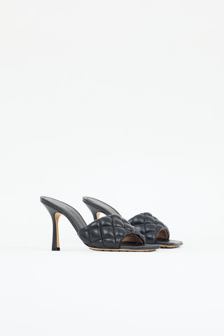 Bottega Veneta Leather Padded Mule