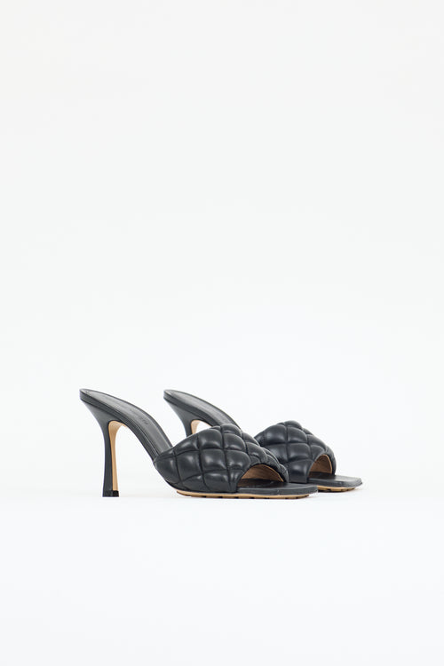 Bottega Veneta Leather Padded Mule