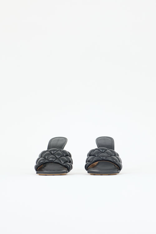 Bottega Veneta Leather Padded Mule