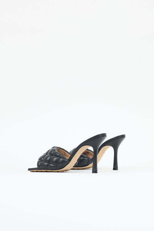 Bottega Veneta Leather Padded Mule