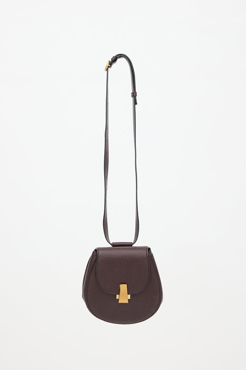 Bottega Veneta Leather Palmellato Rounded Belt Bag