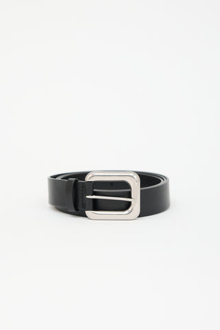 Bottega Veneta Leather Pin Buckle Belt