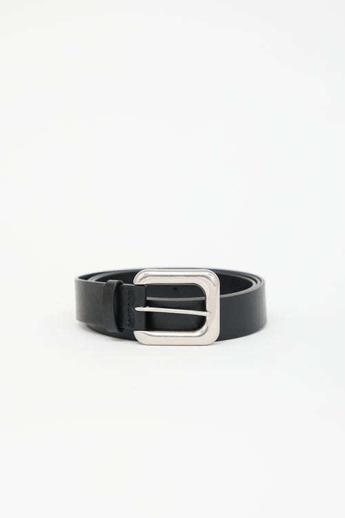 Bottega Veneta Leather Pin Buckle Belt