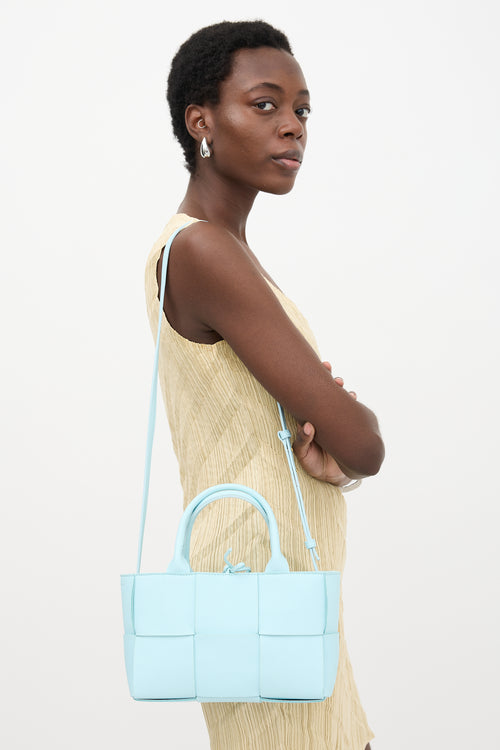 Leather Small Arco Tote Bag