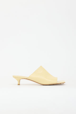 Bottega Veneta Leather Stretch Mule